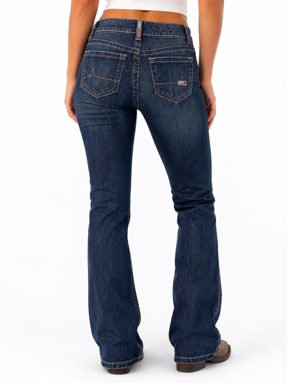 Ariat FR Mid Rise Bootcut Jeans | Women’s 27 Long | Dark Wash Flame Resistant Wo